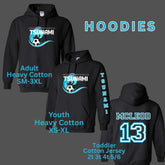 Tsunami Soccer Club Hoodies